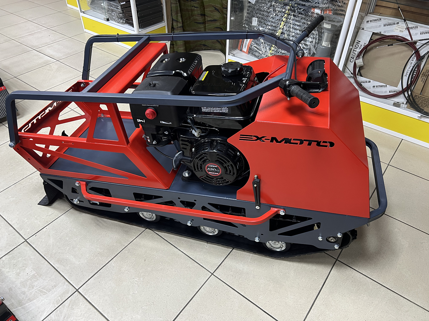 Мотобуксировщик EX-MOTO SNOWDOG S500 15л.с в Рубцовске