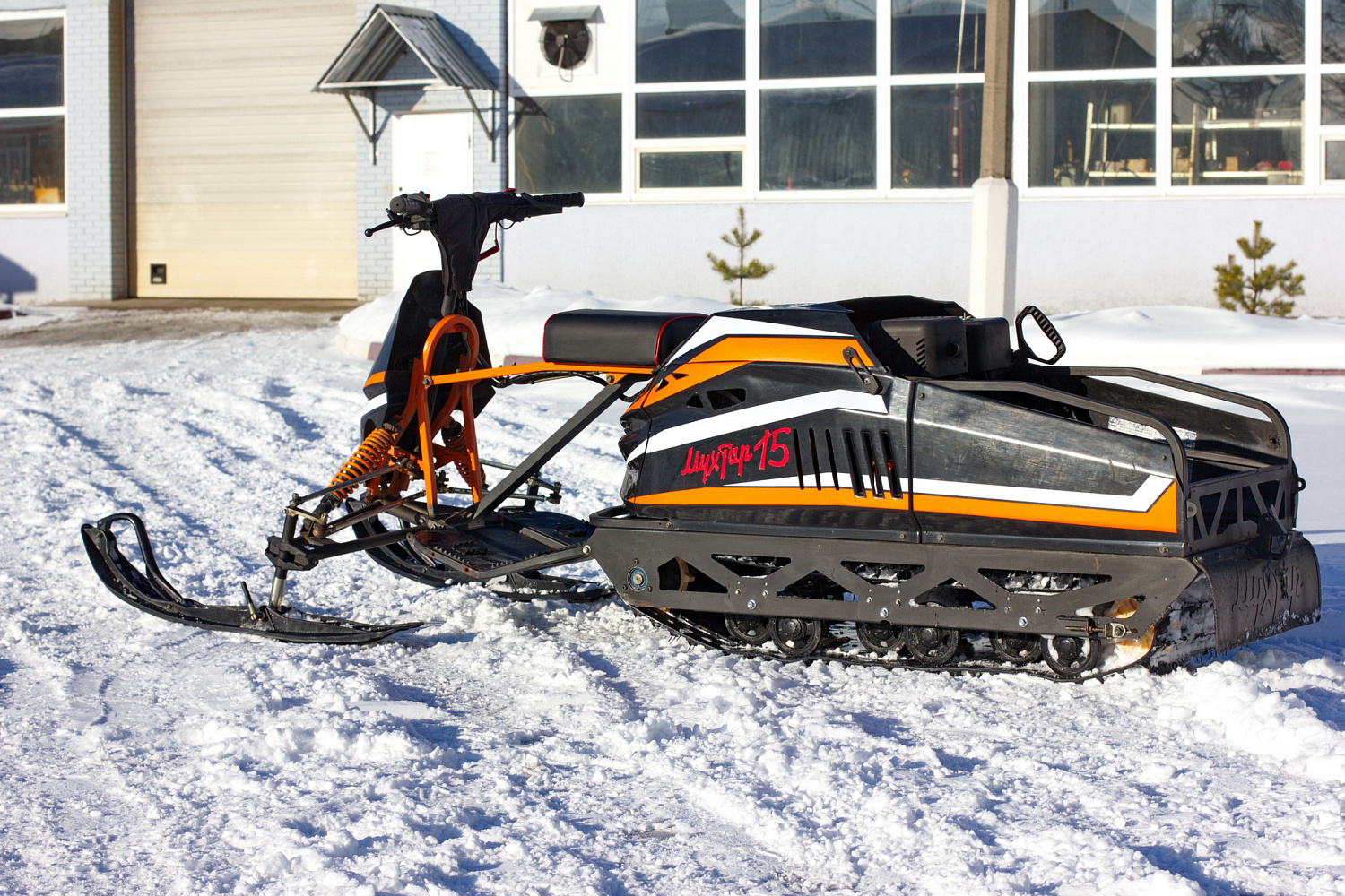 Мотобуксировщик IRBIS Мухтар 15 с лыжным модулем в комплекте в Рубцовске