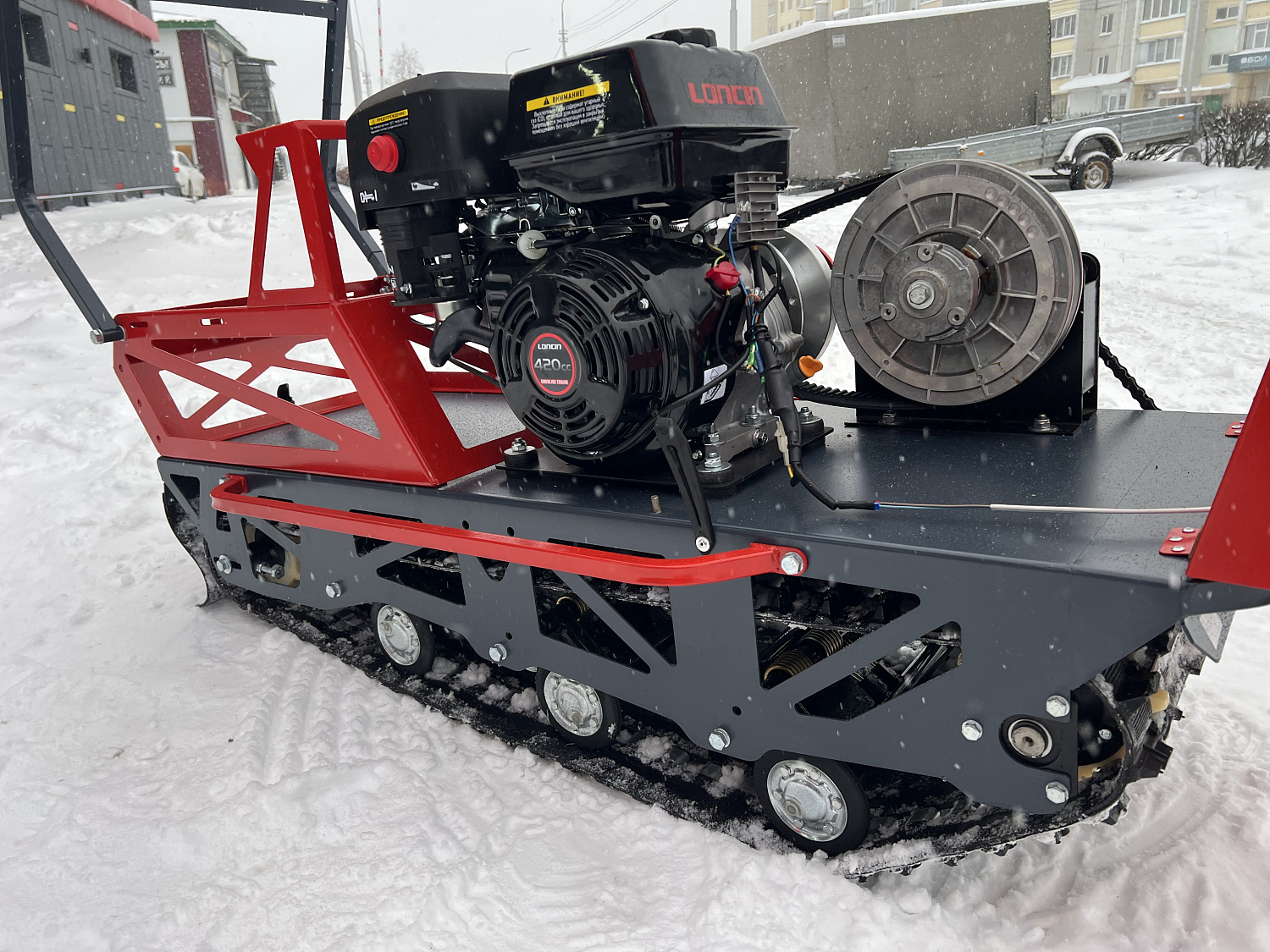 Мотобуксировщик EX-MOTO SNOWDOG S500 15л.с в Рубцовске