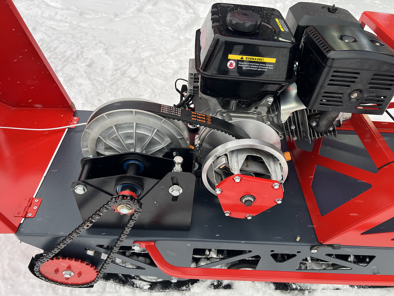 Мотобуксировщик EX-MOTO SNOWDOG S500 15л.с в Рубцовске