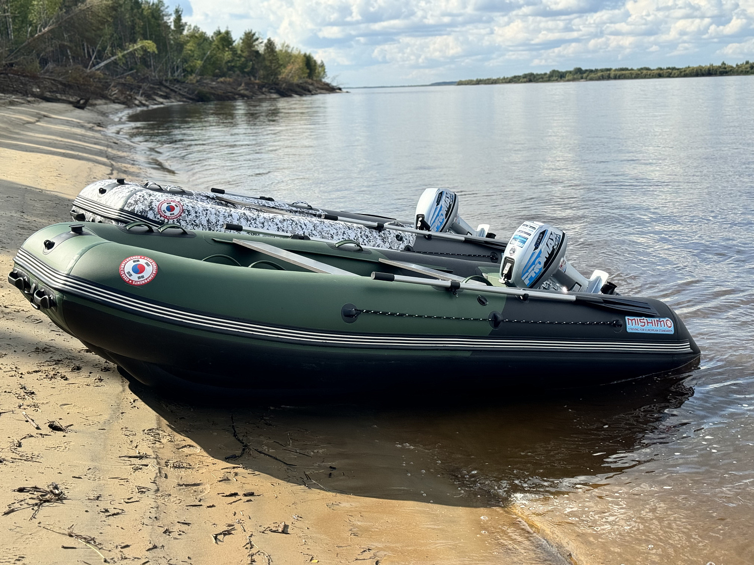 Лодка MISHIMO BIG FLOOR 420 в Рубцовске