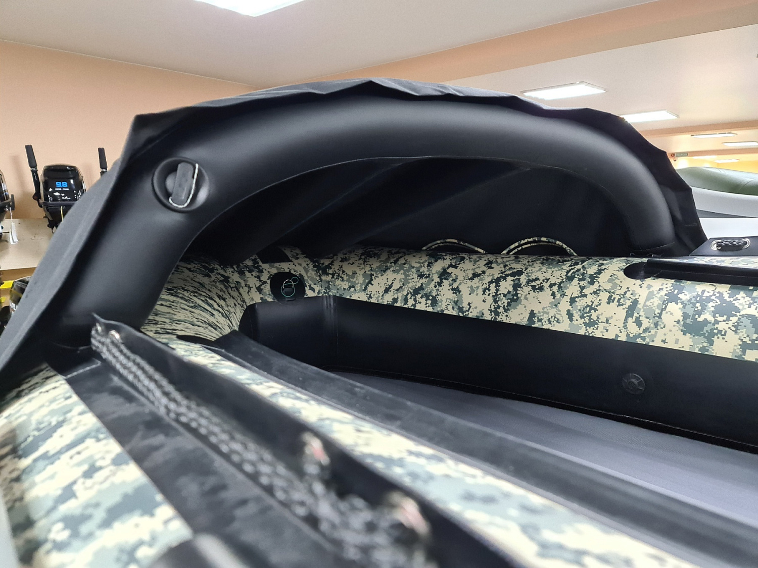 КОМПЛЕКТ НОСОВОГО ТЕНТА К ЛОДКЕ SMARINE SDP MAX 360 ЧЕРНЫЙ в Рубцовске