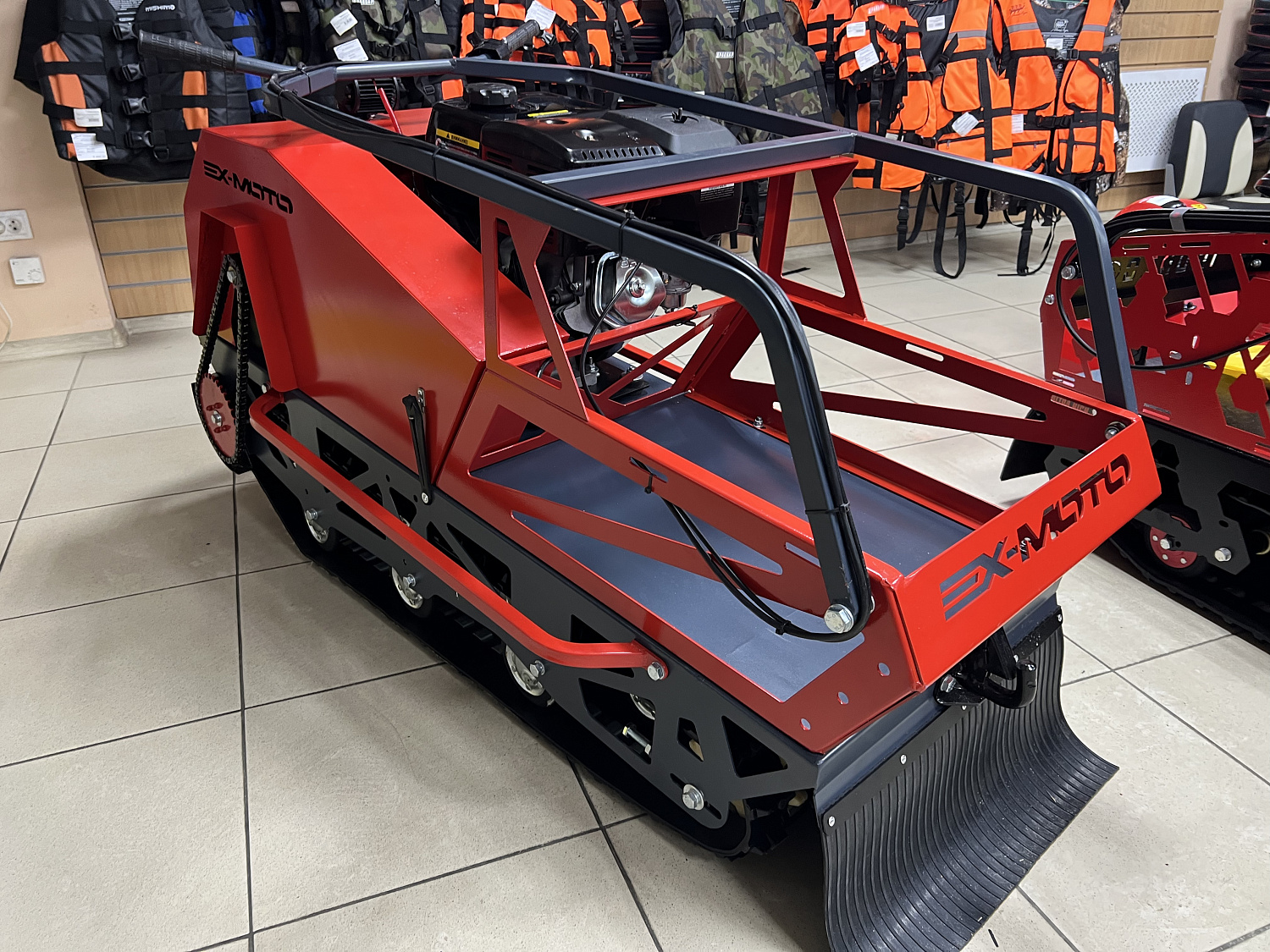 Мотобуксировщик EX-MOTO SNOWDOG S500 15л.с в Рубцовске