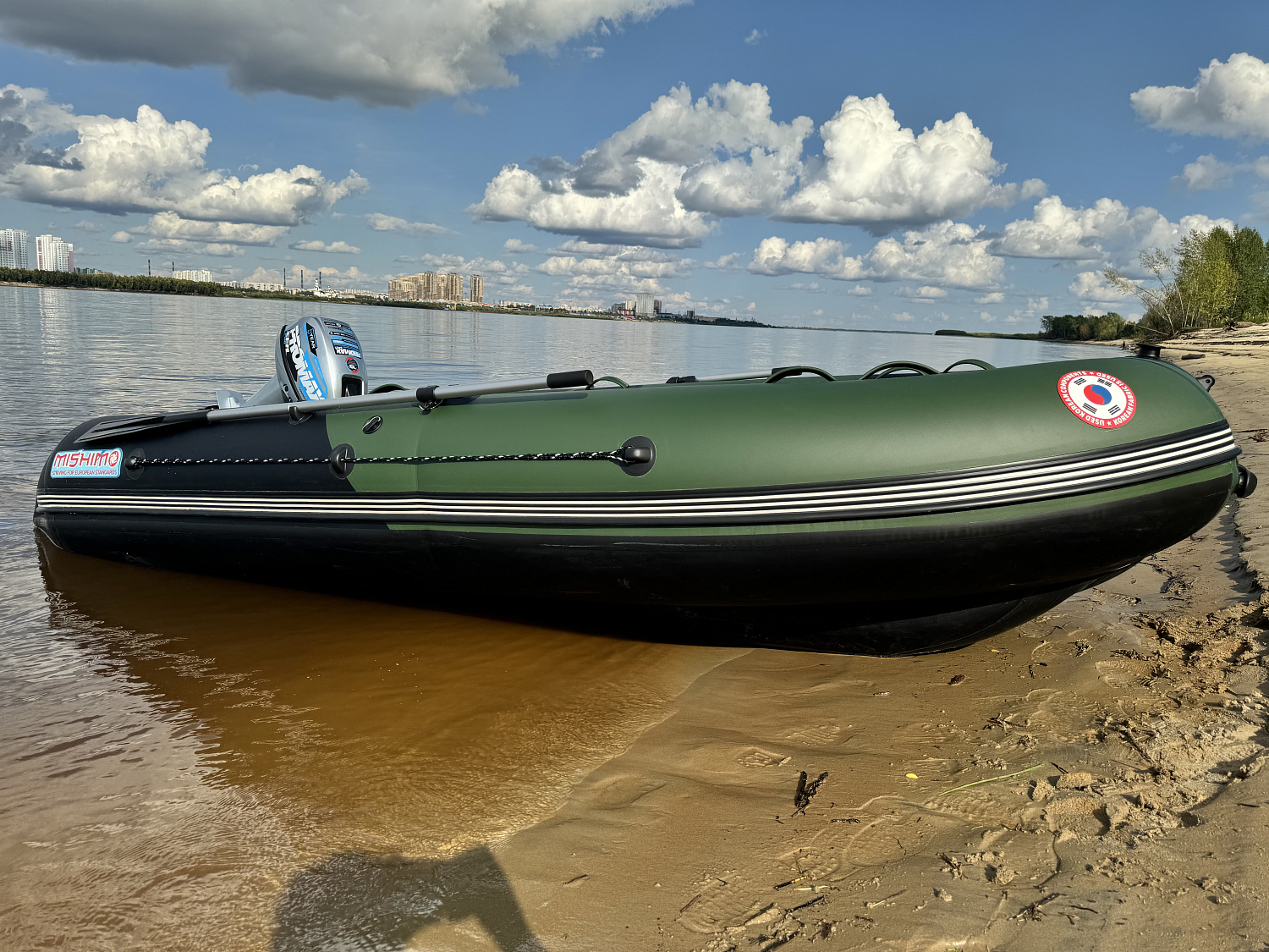 Лодка MISHIMO BIG FLOOR 380 в Рубцовске