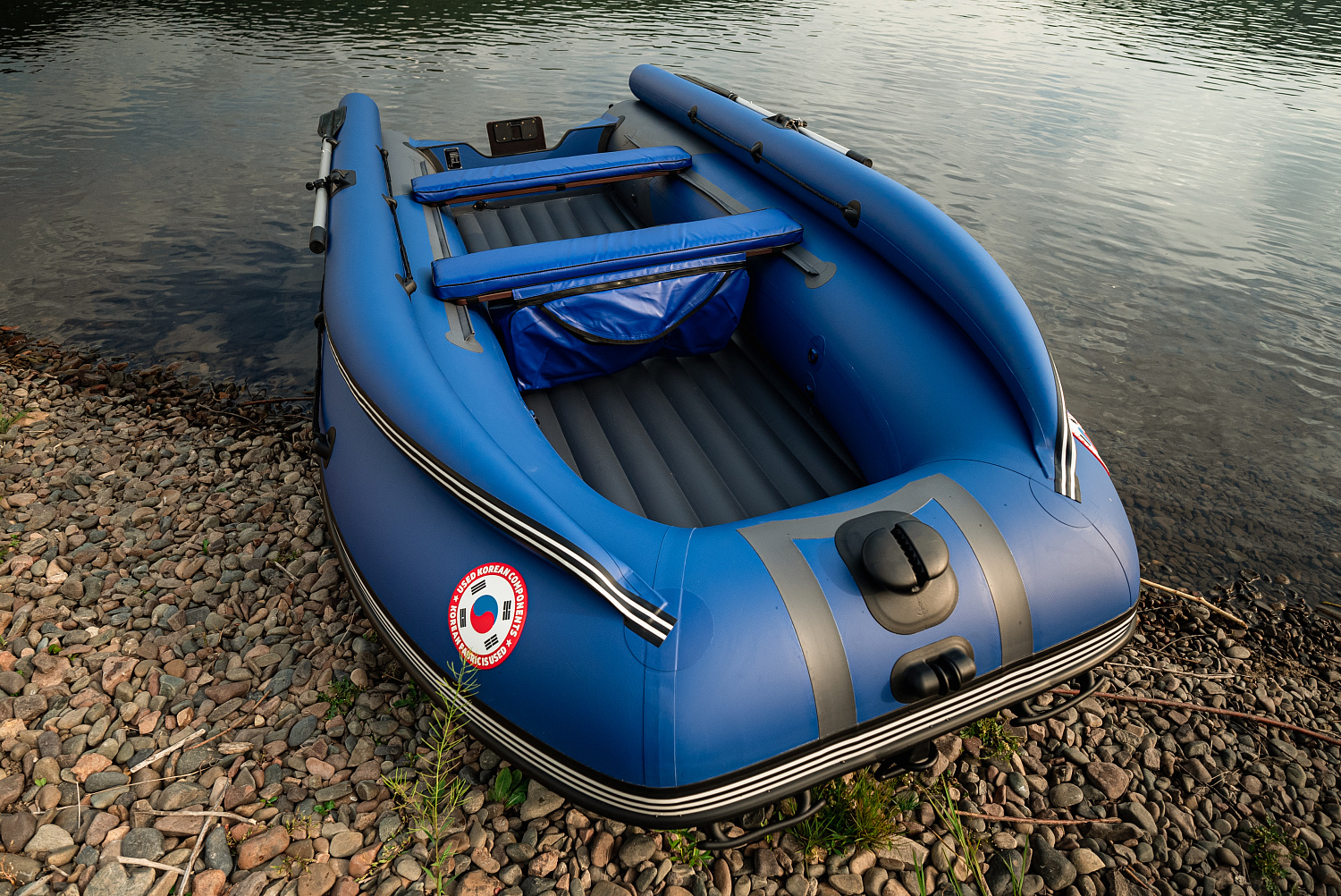 Лодка MISHIMO RIVER FJET PRO 430  под водомет в Рубцовске