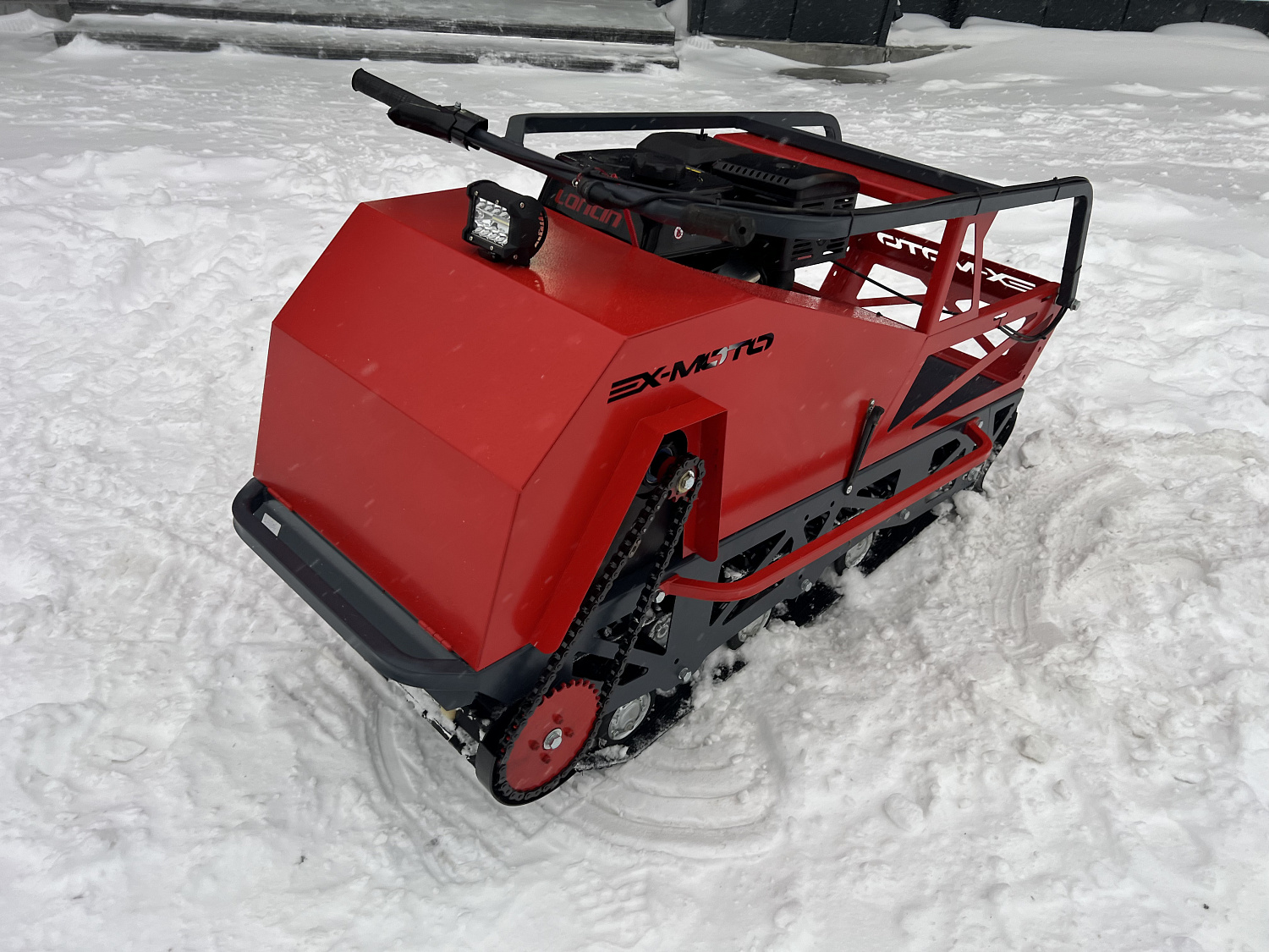 Мотобуксировщик EX-MOTO SNOWDOG S500 15л.с в Рубцовске