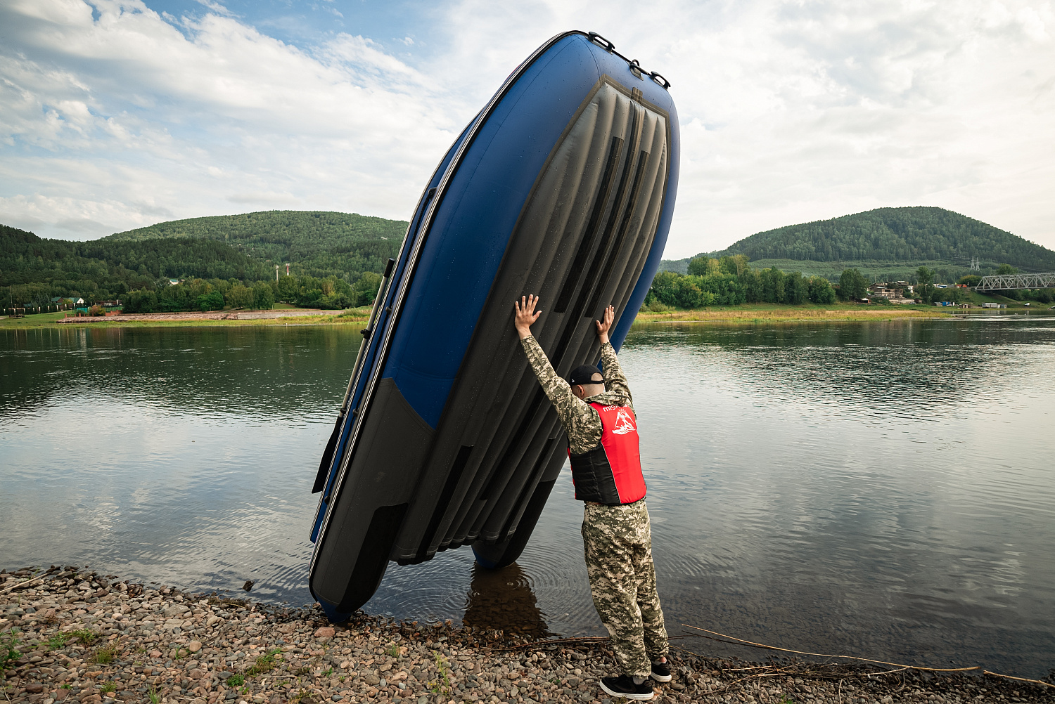 Лодка MISHIMO RIVER FJET PRO 430  под водомет в Рубцовске