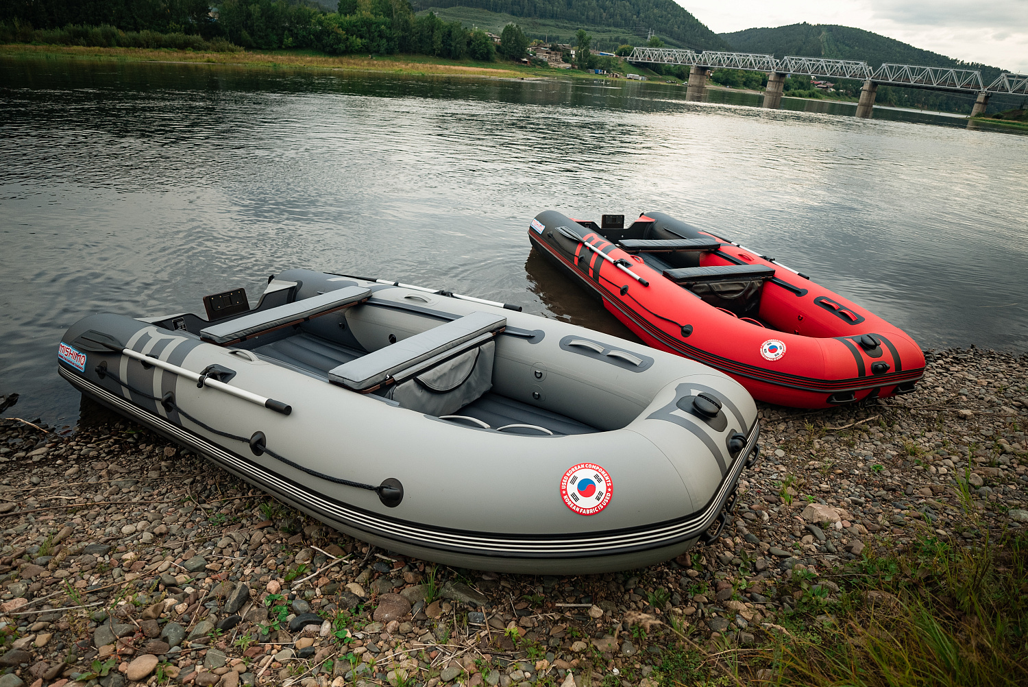 Лодка MISHIMO RIVER JET 390 под водомет в Рубцовске