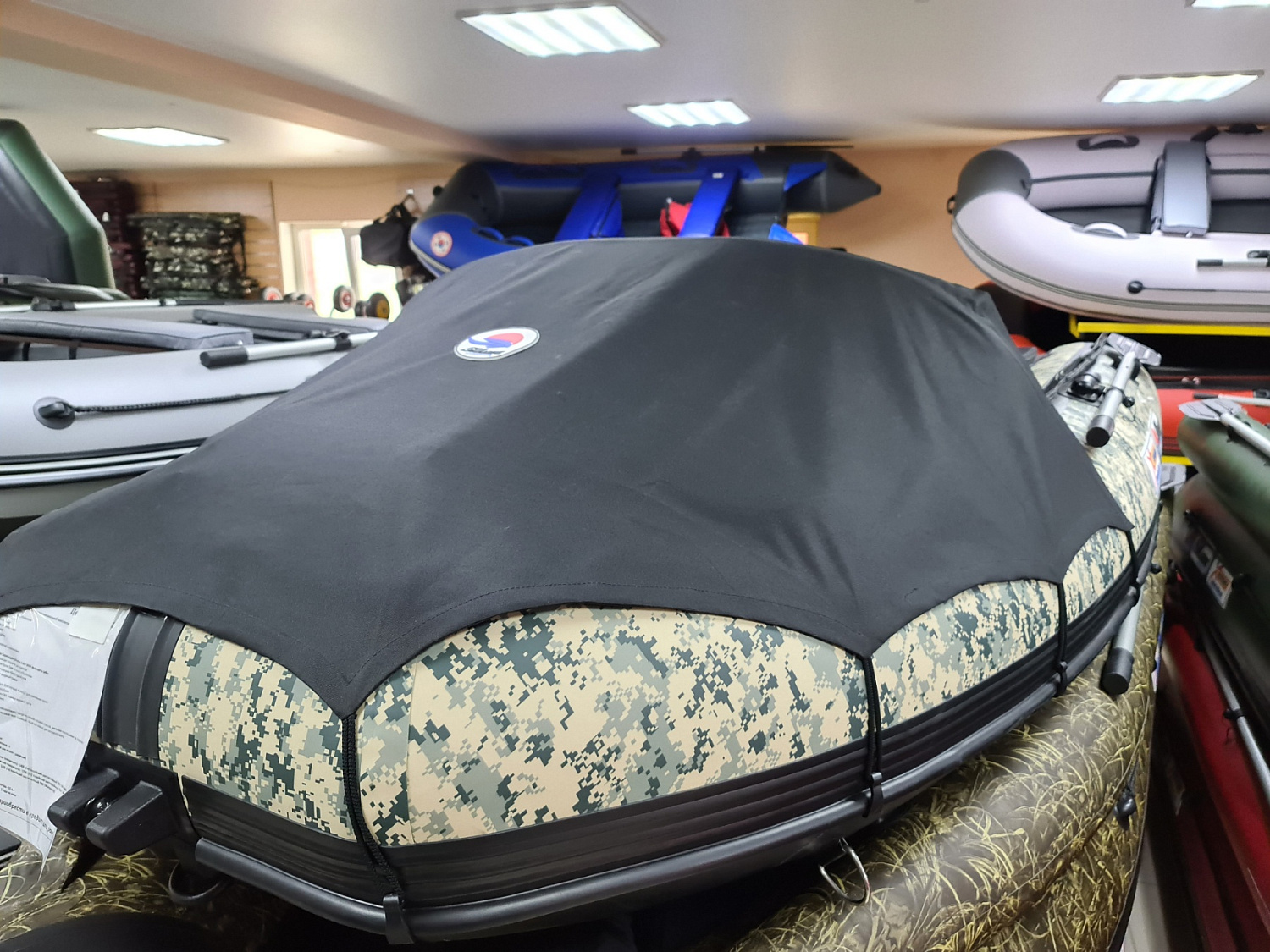 КОМПЛЕКТ НОСОВОГО ТЕНТА К ЛОДКЕ SMARINE SDP MAX 360 ЧЕРНЫЙ в Рубцовске