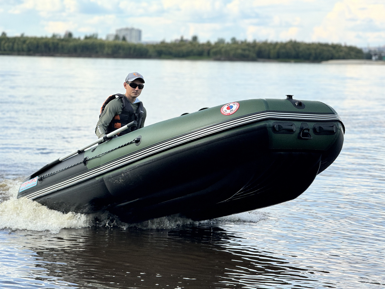 Лодка MISHIMO BIG FLOOR 380 в Рубцовске