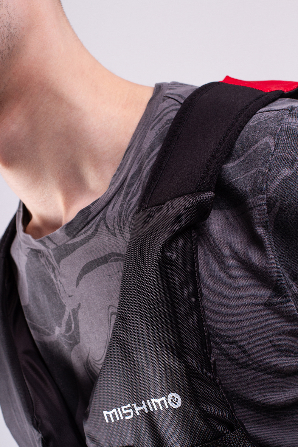 Жилет спасательный MISHIMO PRO Премиум качества Черно-красный в Рубцовске